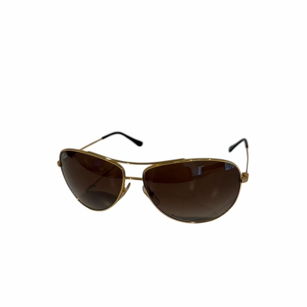 Ray-Ban RB3293 Aviator Sunglasses Gold/Brown Gradient + Case